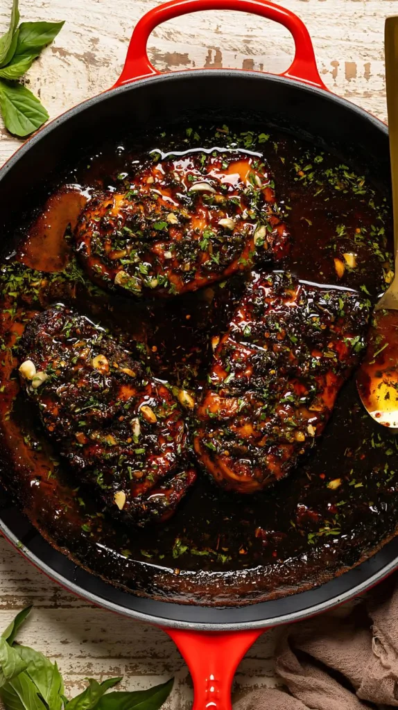 Hot Honey Baked Chicken Breasts