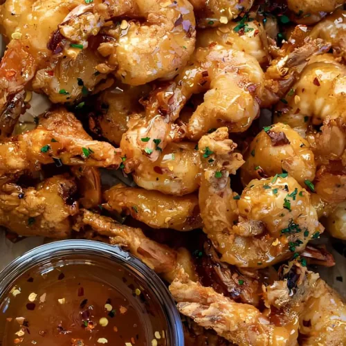 Hot Honey Fried Shrimp