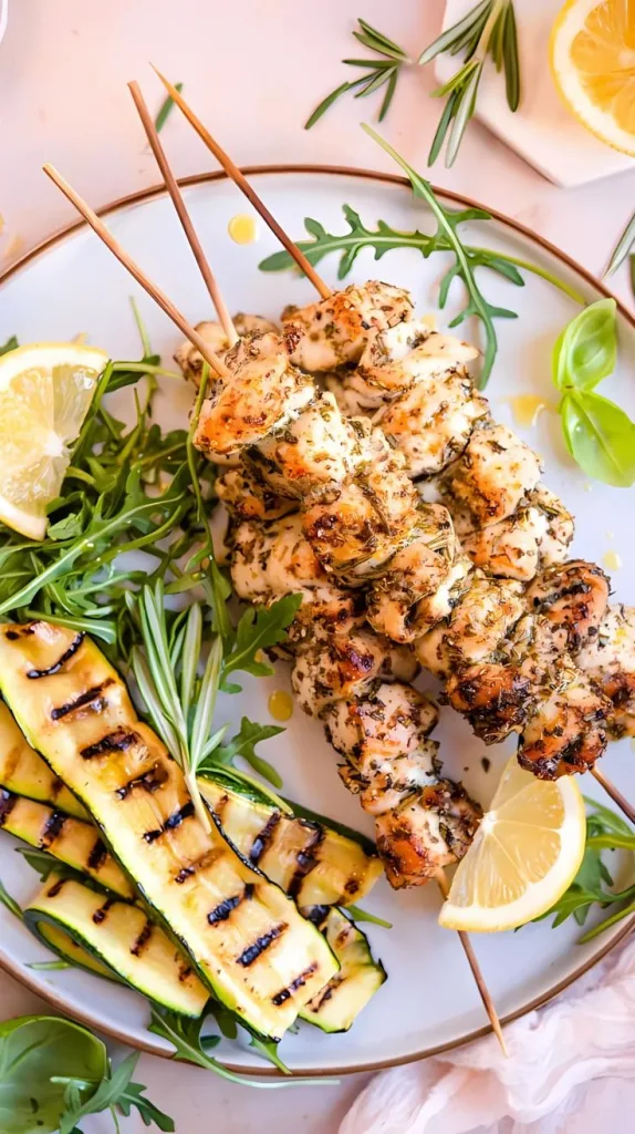 Italian Chicken Skewers Recipe