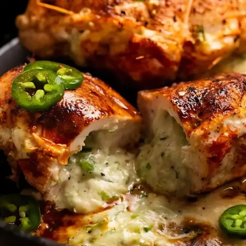 Jalapeno Popper Stuffed Chicken