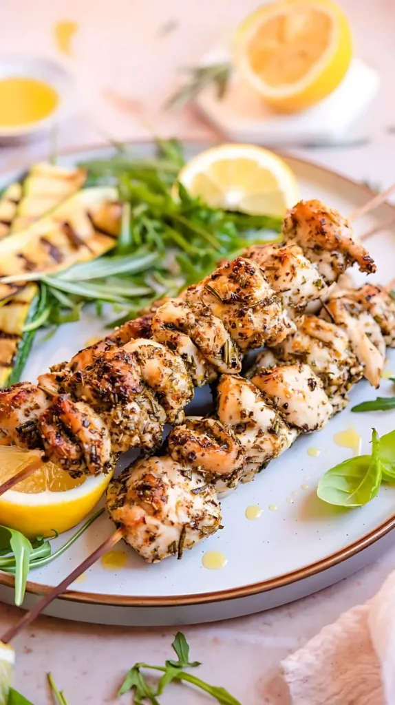 Italian Chicken Skewers Recipe