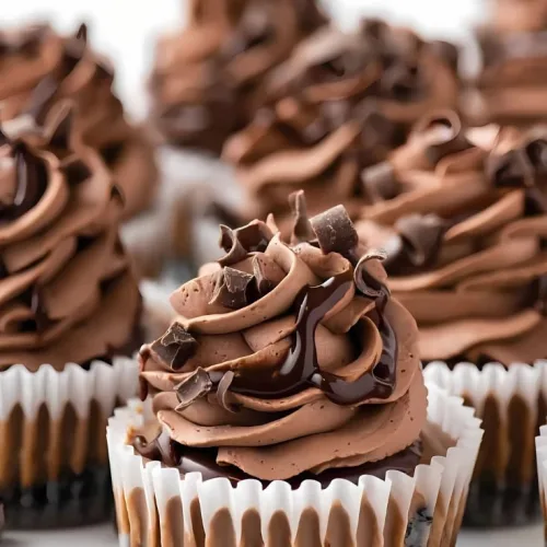 Mini Chocolate Cheesecakes Recipe