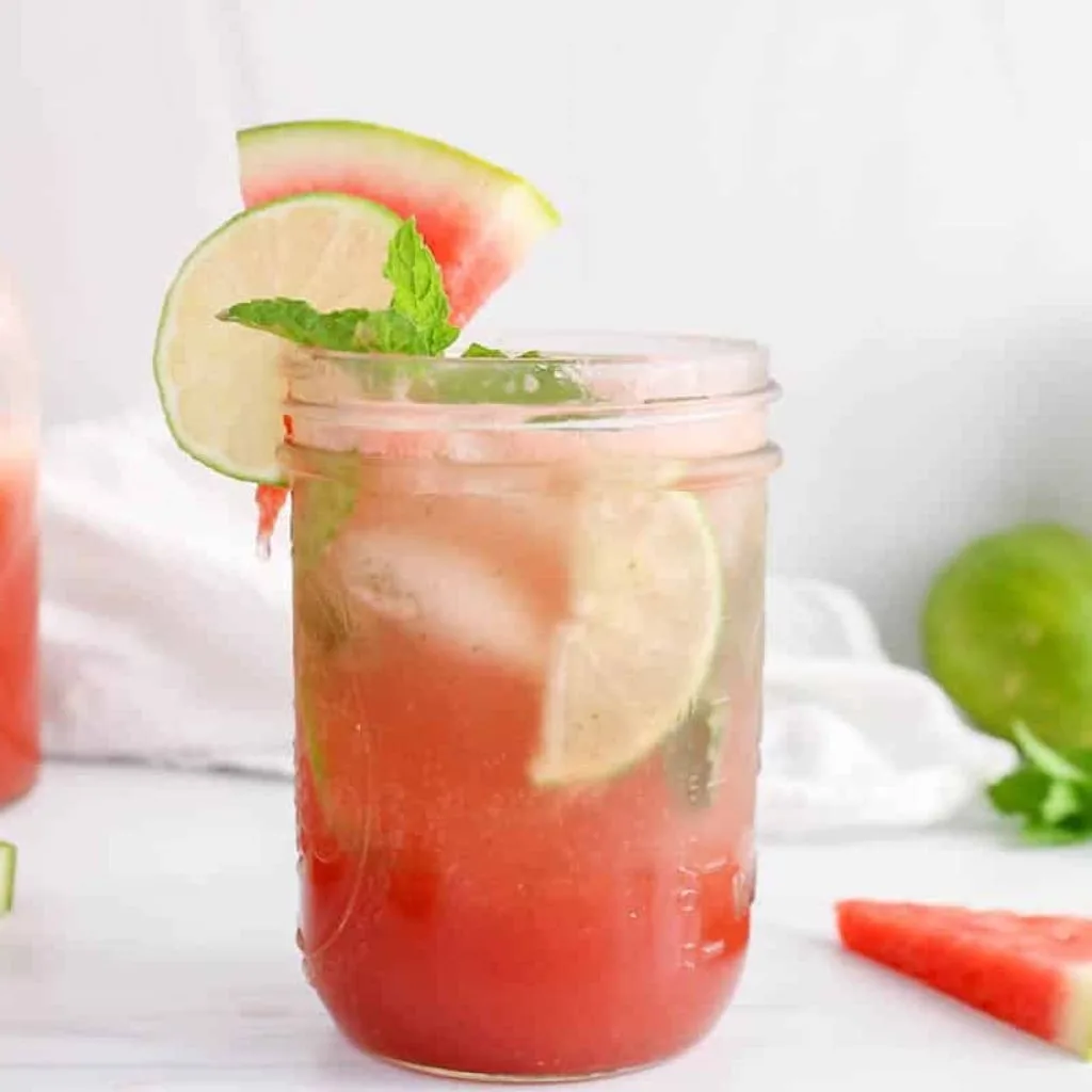 Minty Melon Mojito (Mocktail)