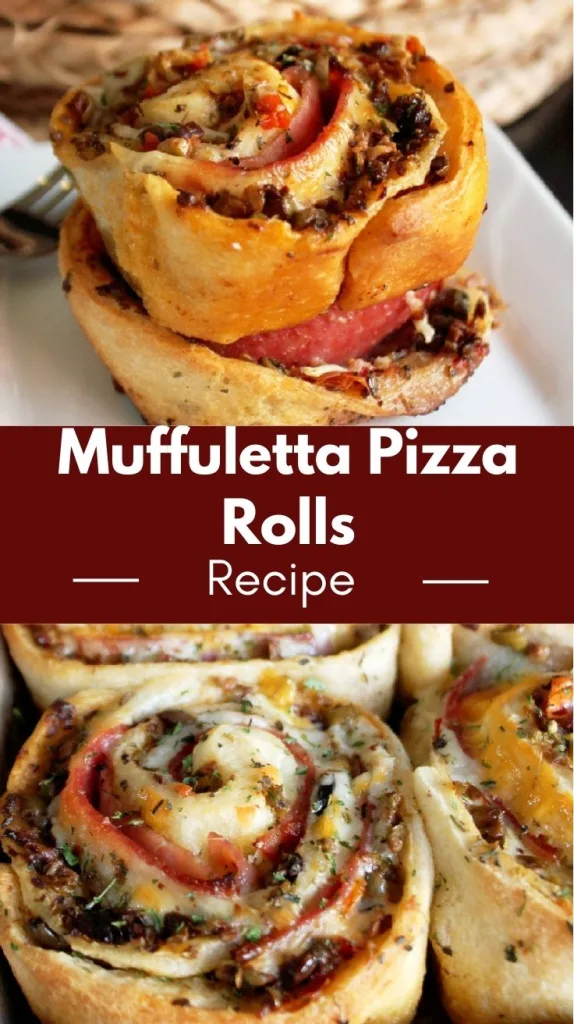 Muffuletta Pizza Rolls