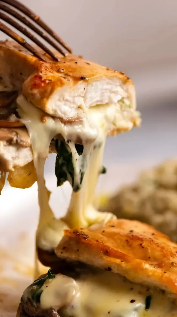 Mushroom-Stuffed Chicken Breast Recipe
