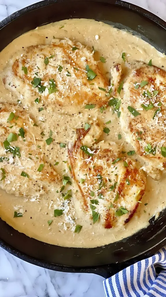 One Pan Garlic Parmesan Chicken Recipe