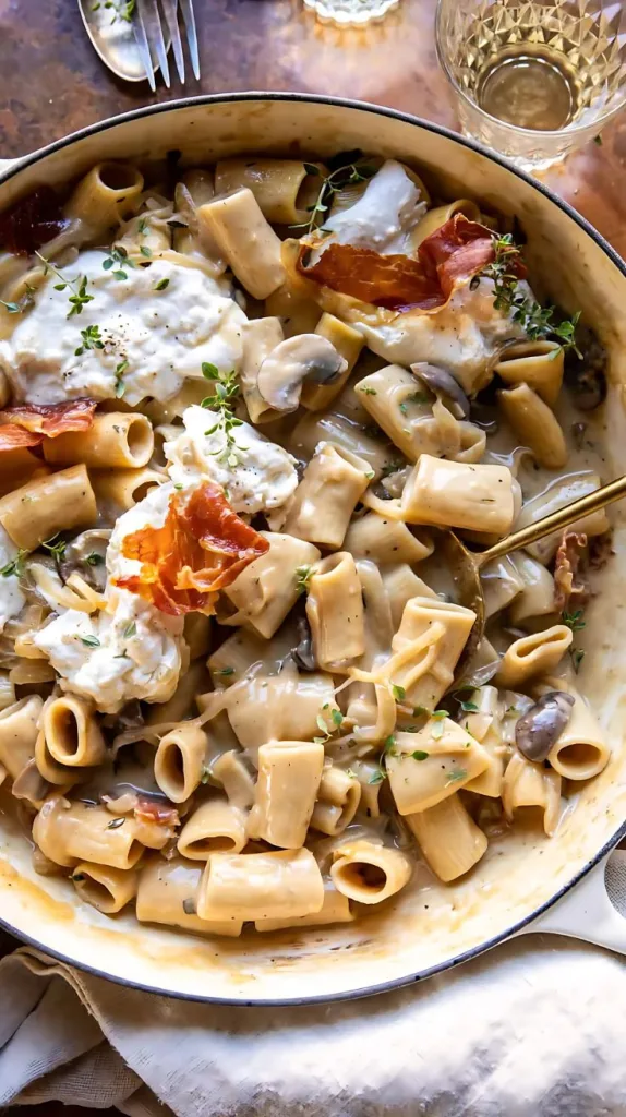 One Pot French Onion Pasta Recipe