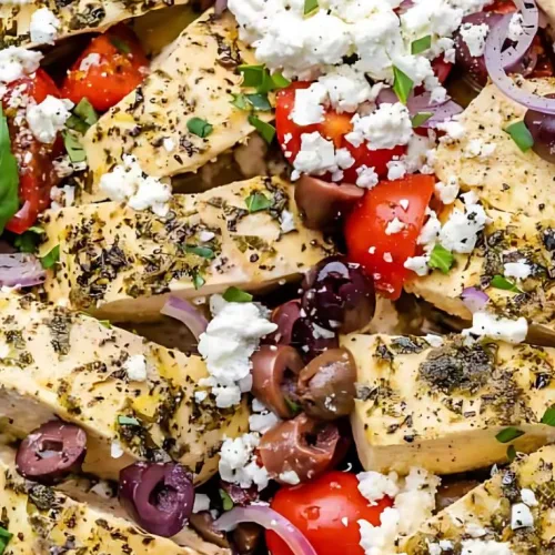Oven Baked Greek Chicken Breast Recipe