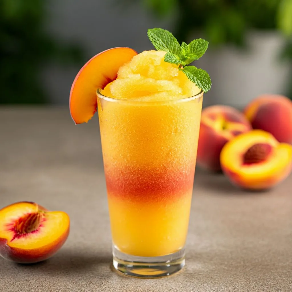 Peach Bellini Slush