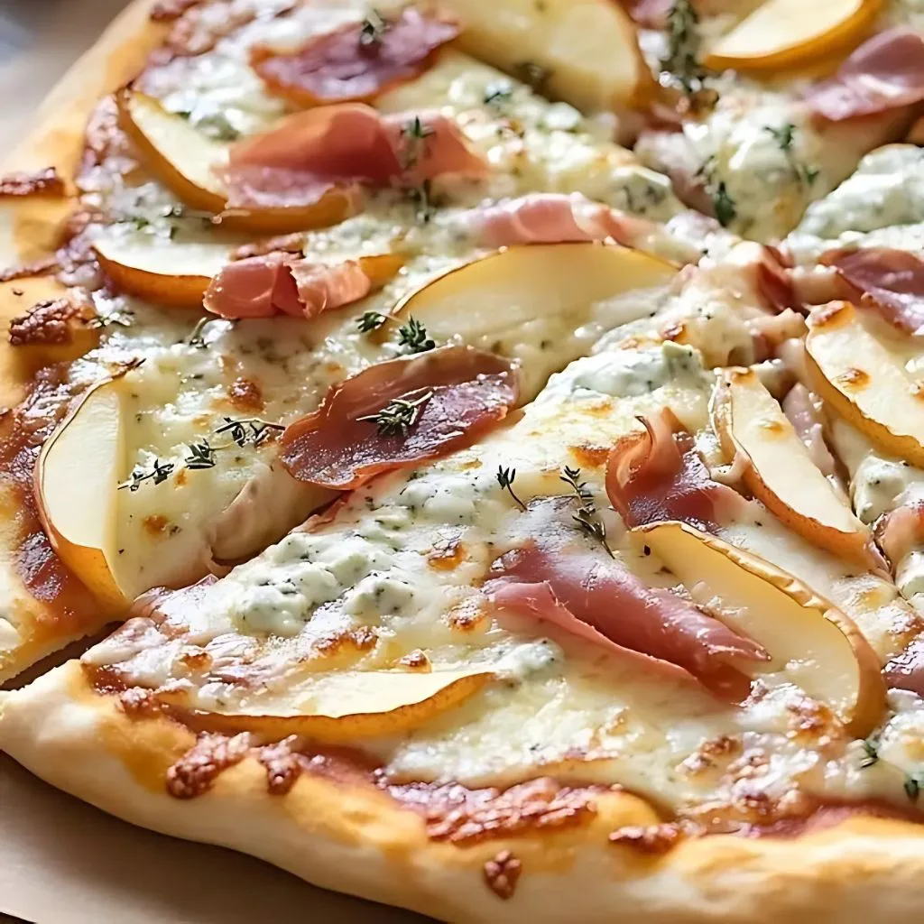 Pear Prosciutto And Gorgonzola Pizza Recipe