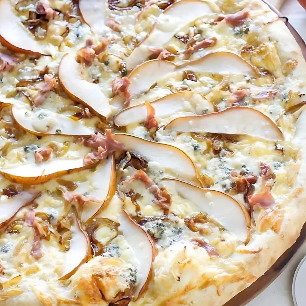 Pear Prosciutto And Gorgonzola Pizza Recipe