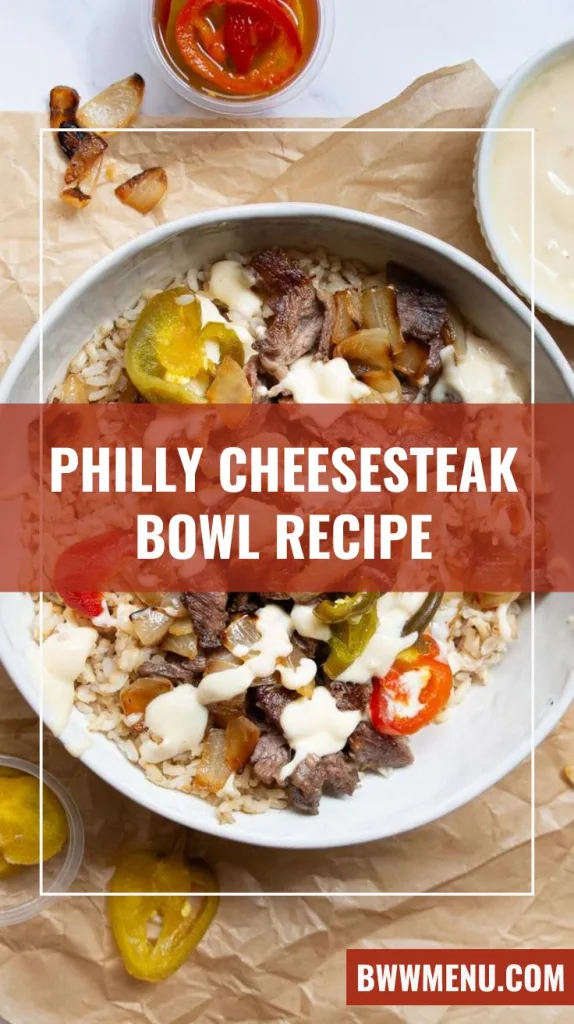 Philly Cheesesteak Bowl