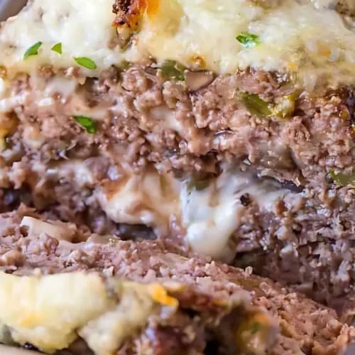 Philly Cheesesteak Meatloaf Recipe