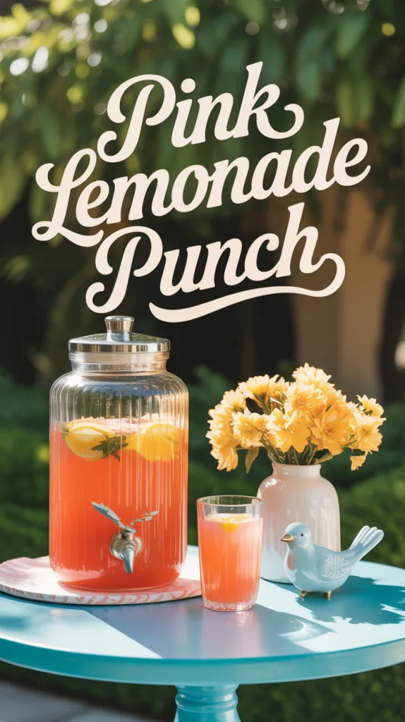 Pink Lemonade Punch Recipe