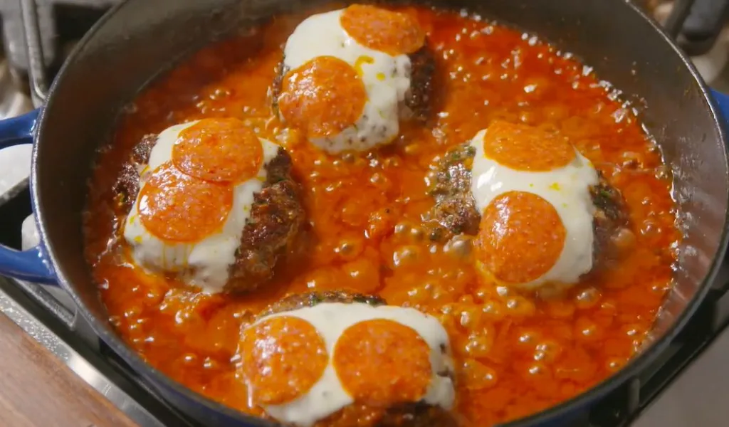 Pizza Burgers Recipe