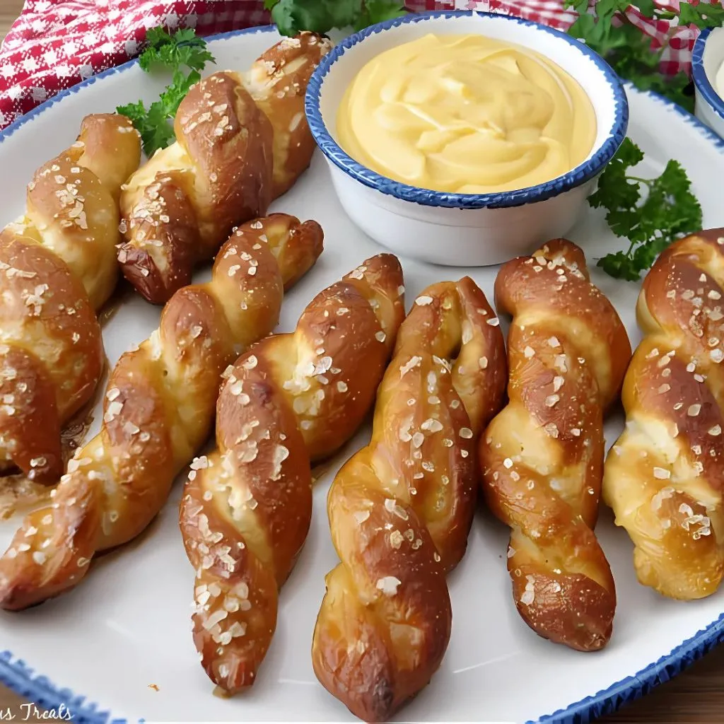 Pretzel Twists Homemade Soft Pretzels Recipe