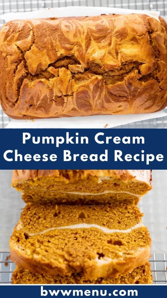 Pumpkin Cream Cheese Bread Recipe