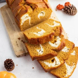 Pumpkin Cream Cheese Bread Recipe
