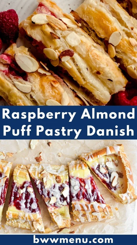 Raspberry Almond Puff Pastry Danish Recipe
