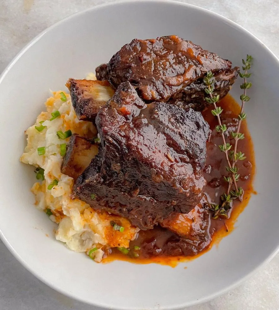 Red Wine Braised Short Ribs