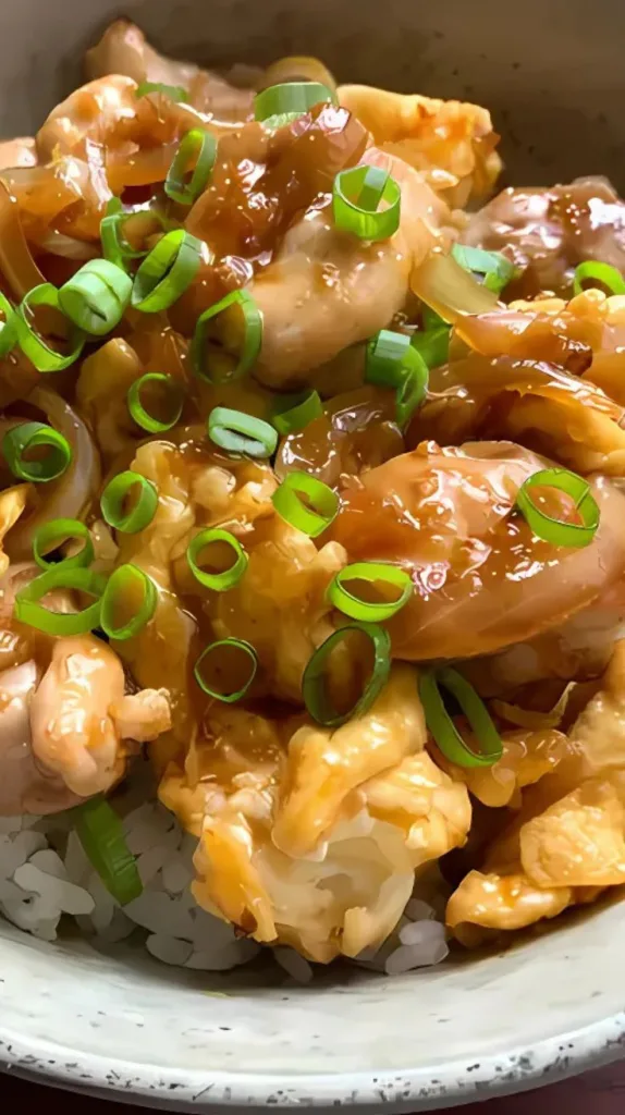Scrumptious Chicken Egg Rice Bowl Recipe