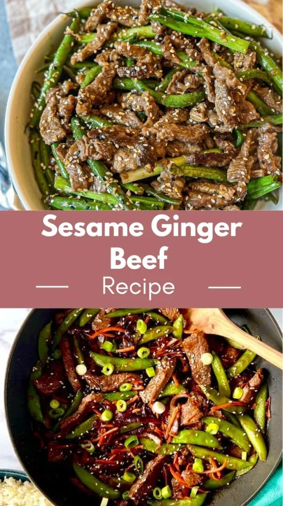 Sesame Ginger Beef Recipe