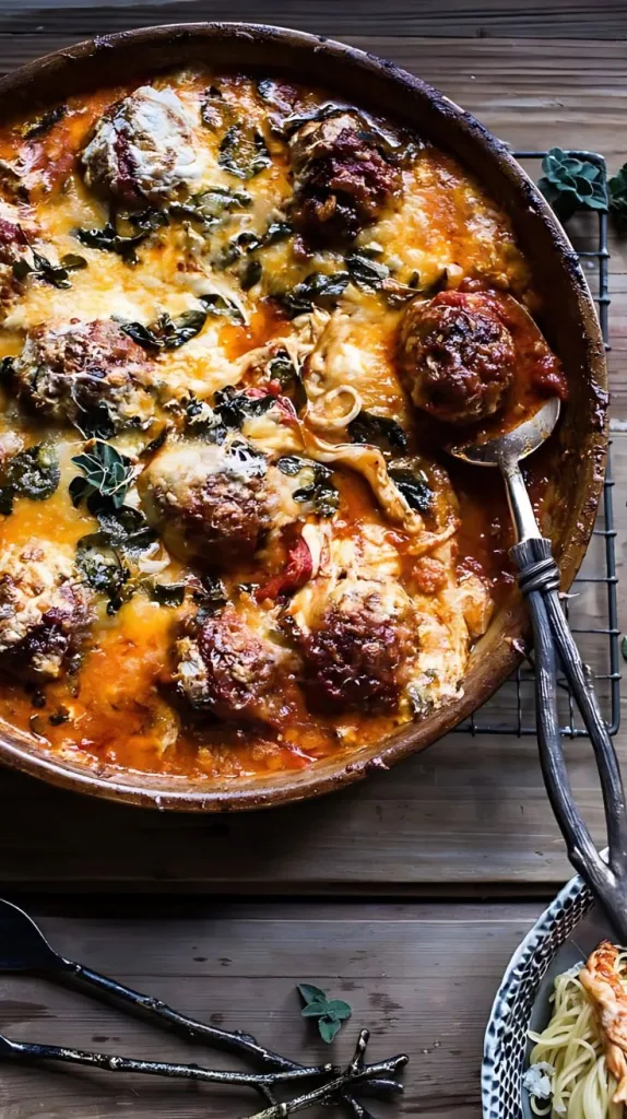 Simple Baked Italian Oregano Meatballs