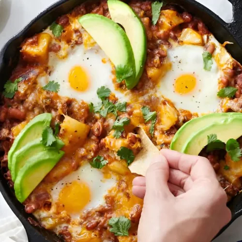 Simple Loaded Breakfast Skillet Recipe