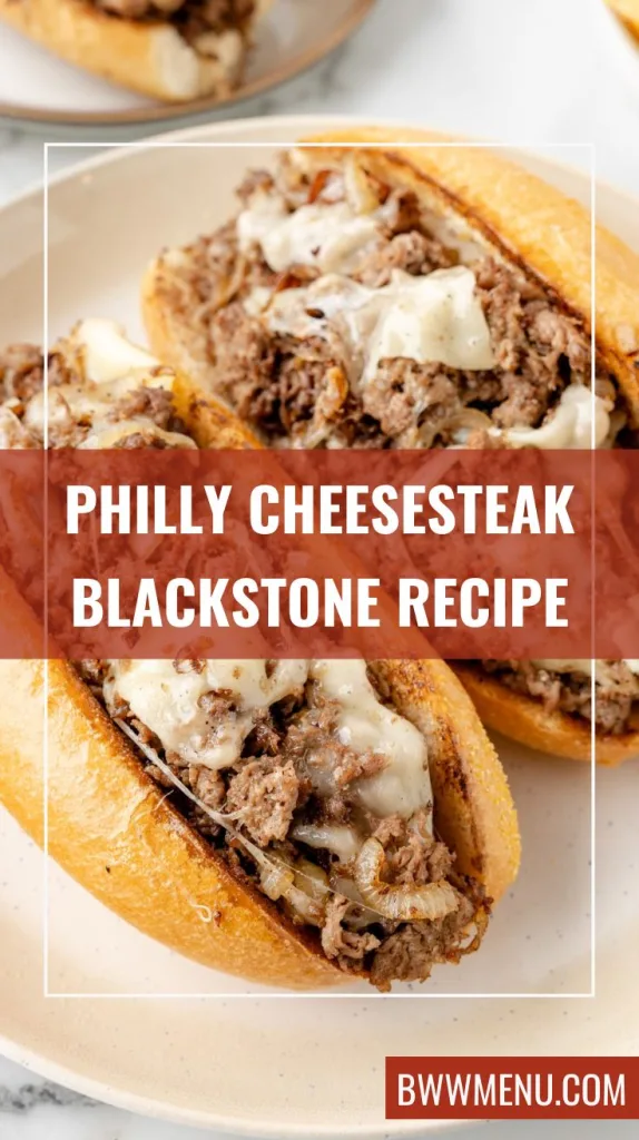 Philly Cheesesteak Blackstone Recipe