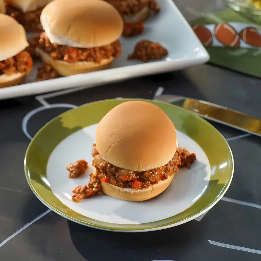 Slow-Cooked Sloppy Joe Sliders