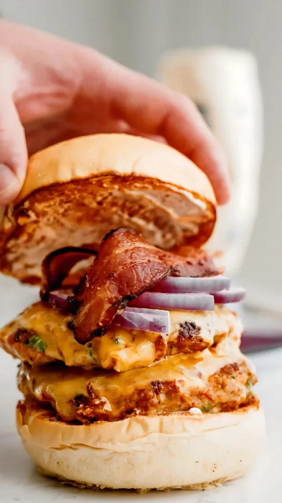 Smash Chicken Burger Recipe