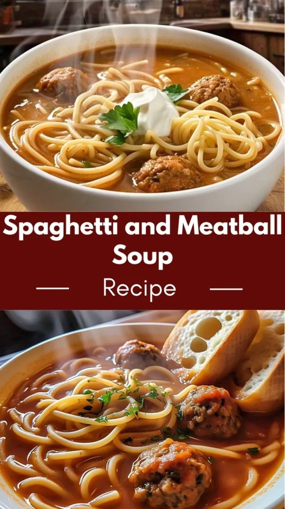 Spaghetti And Meatball Soup Recipe That’s Pure Comfort