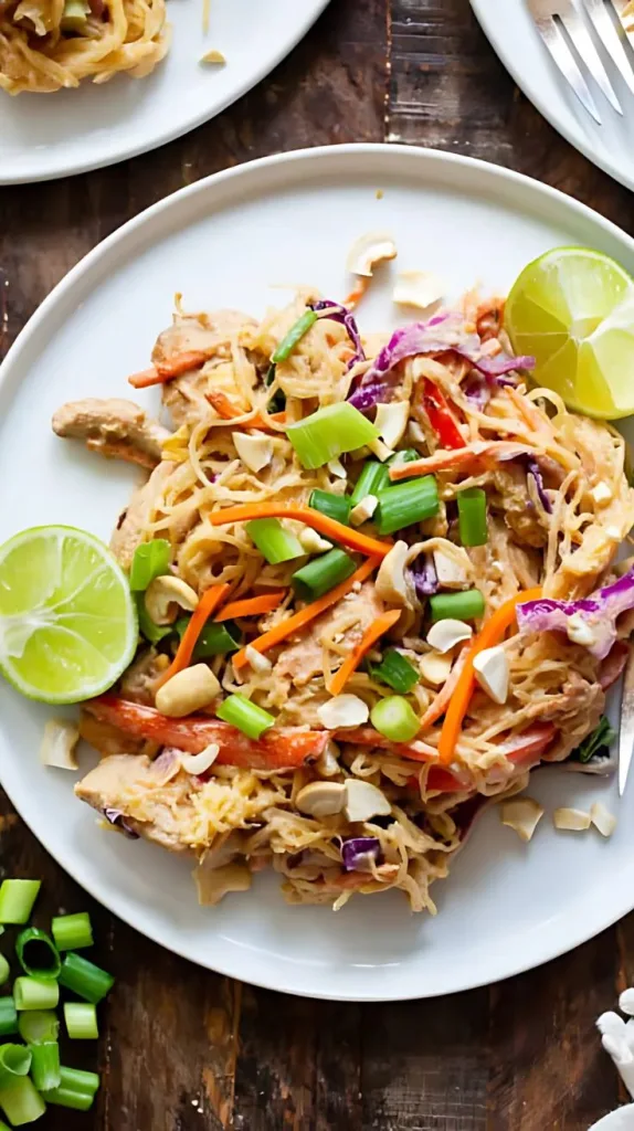 Spaghetti Squash Pad Thai Recipe