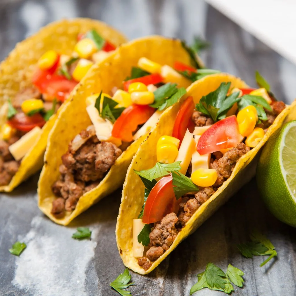Spicy Grilled Corn Tacos