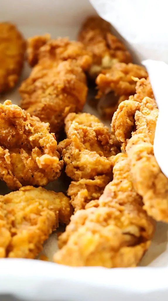 Spicy Honey Crispy Chicken Tenders Recipe