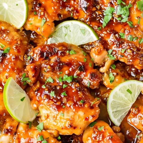 Spicy Honey Lime Chicken Recipe