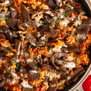 Steak Queso Rice Recipe