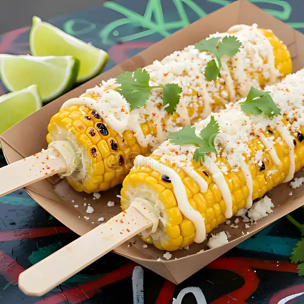 Street-Style Elote Corn on the Cob