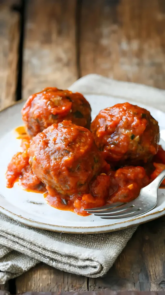 Stuffed Meatballs with Mozzarella Cheese Recipe