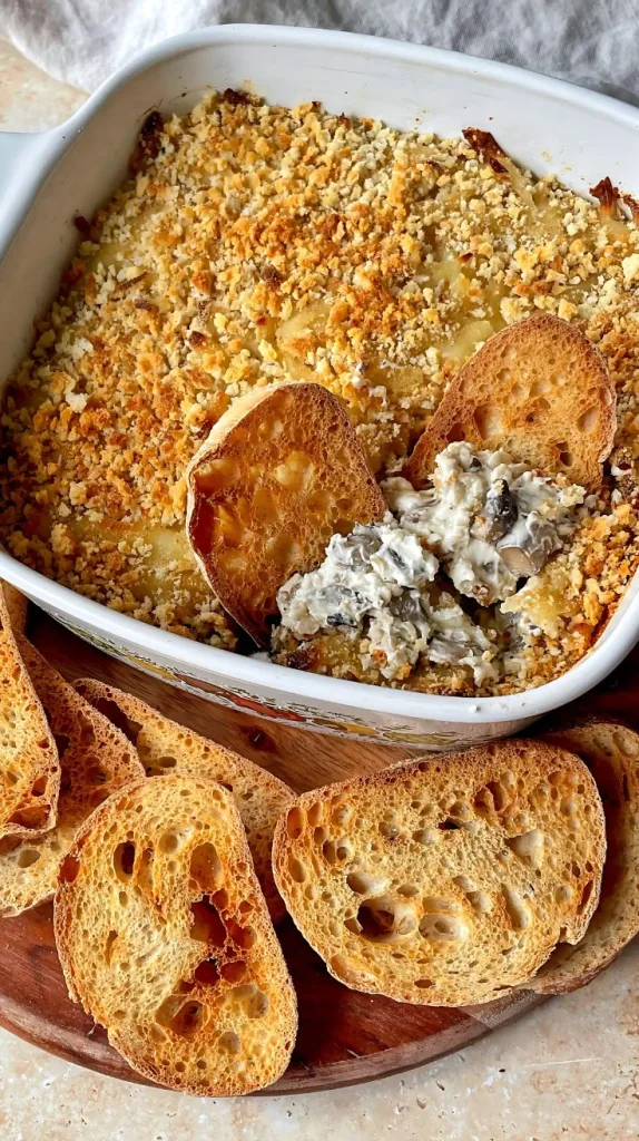 Stuffed Mushroom Dip Recipe