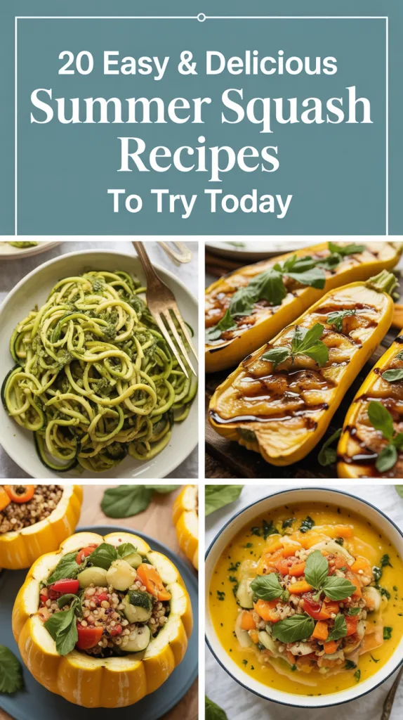 Summer Squash Recipes