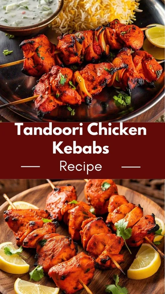 Tandoori Chicken Kebabs Recipe