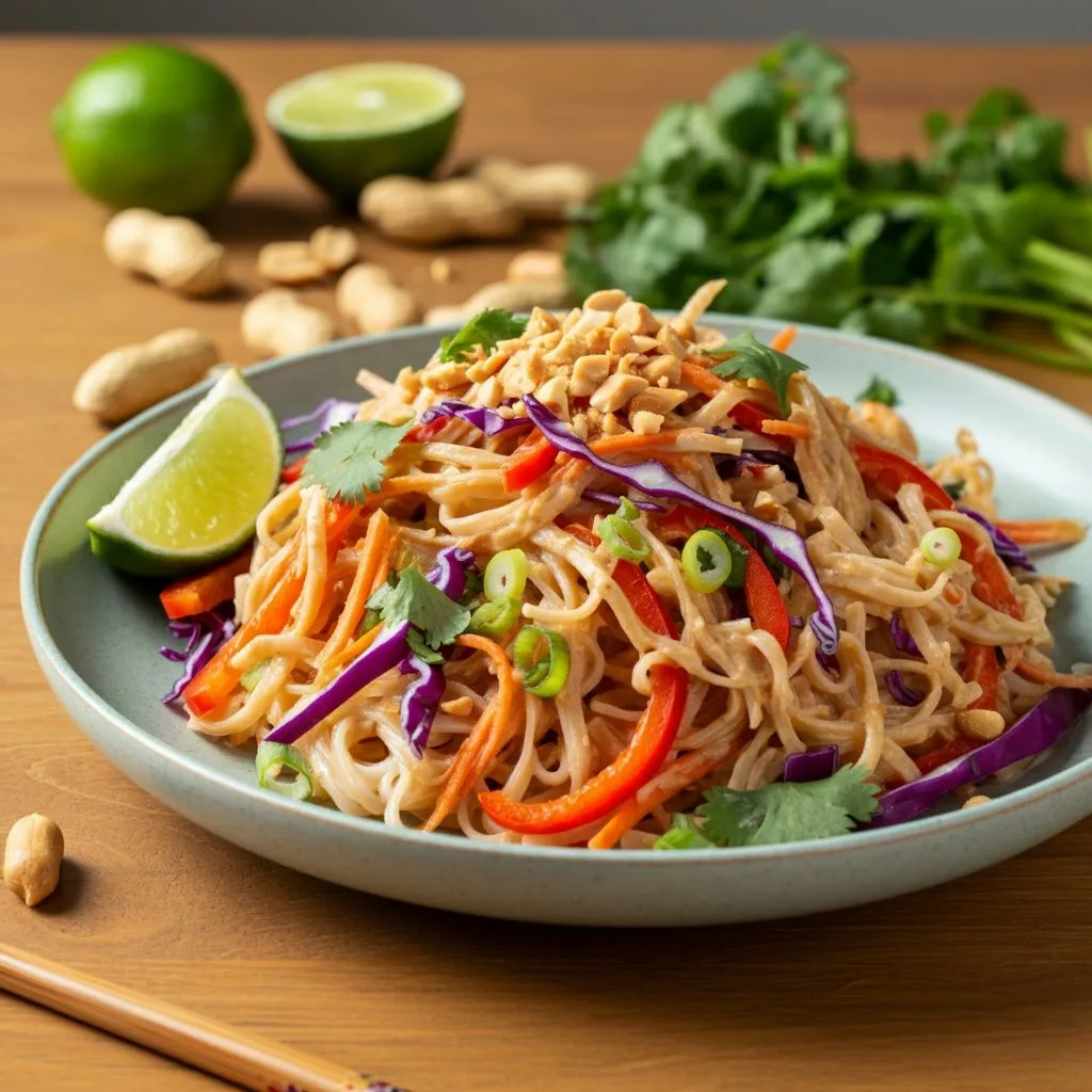 Thai Peanut Noodle Salad