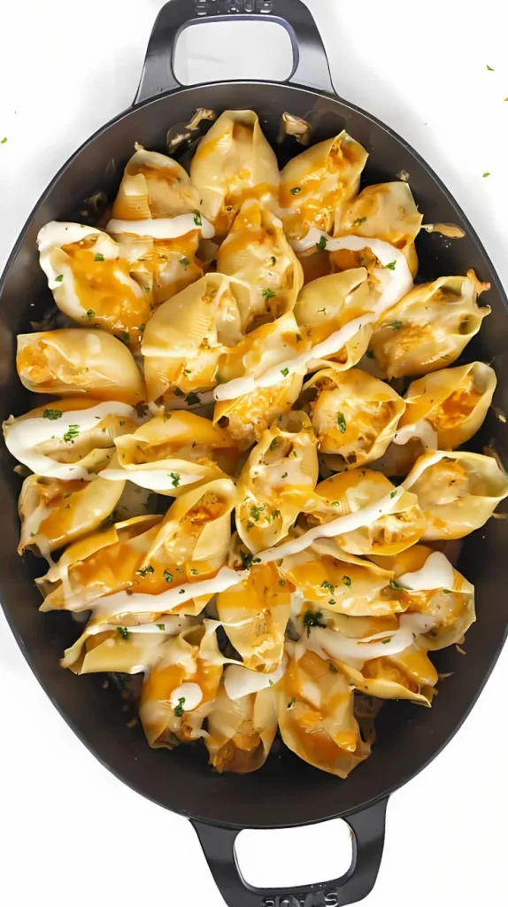 The Best Buffalo Stuffed Shells Recipe