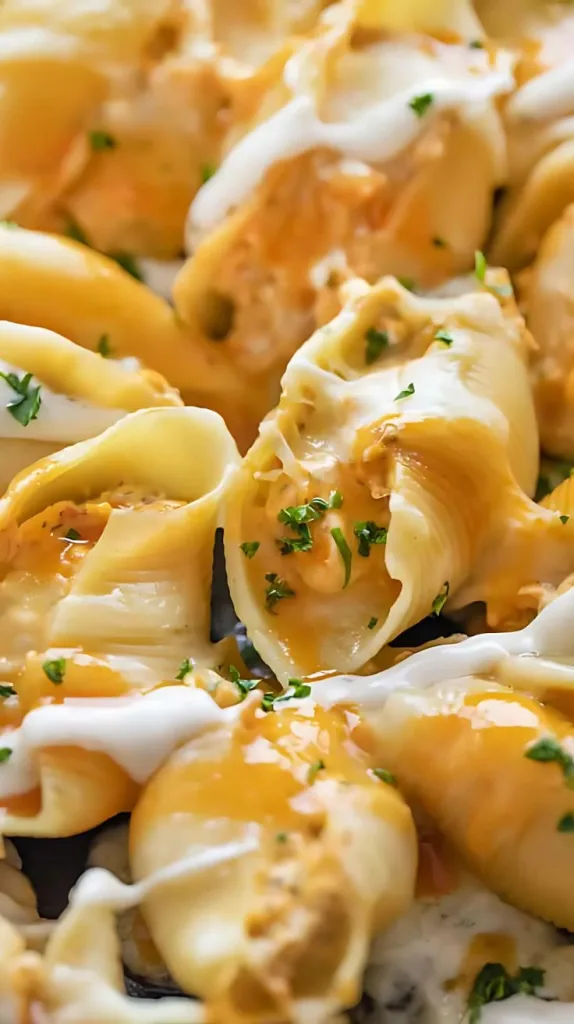 The Best Buffalo Stuffed Shells Recipe