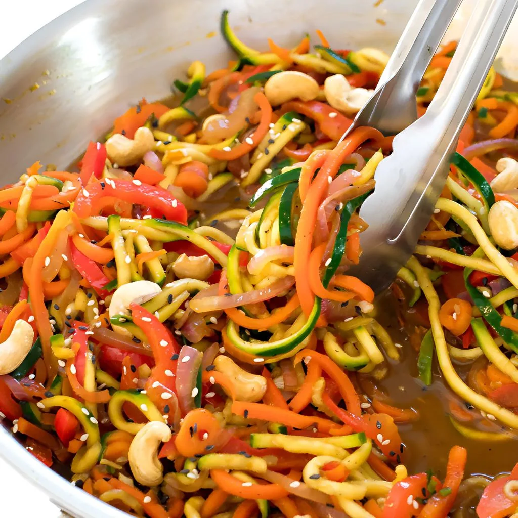 Zucchini Noodle Stir-Fry