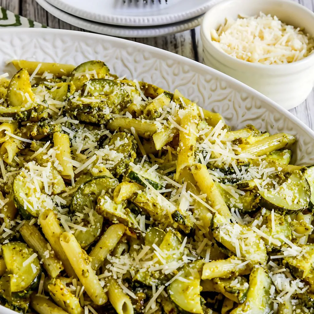 Zucchini Pesto Pasta