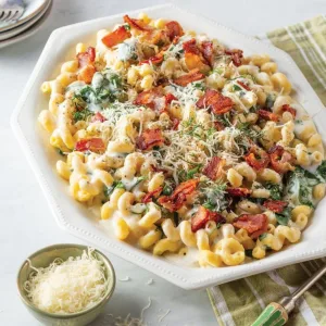 Bacon And Pea Macaroni Cheese Recipe