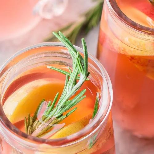 peach lemonade