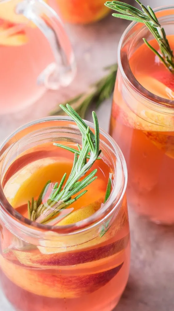 peach lemonade